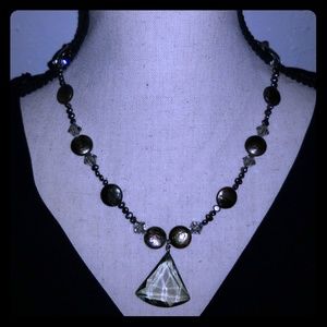 Handmade pearl necklace set